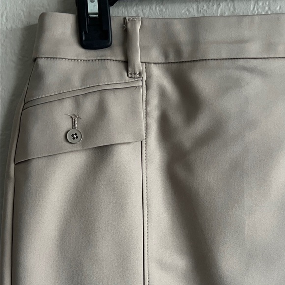 NWOT WHBM Pencil Skirt in CobbleStone (Tan) In Size 4 - Picture 3 of 13